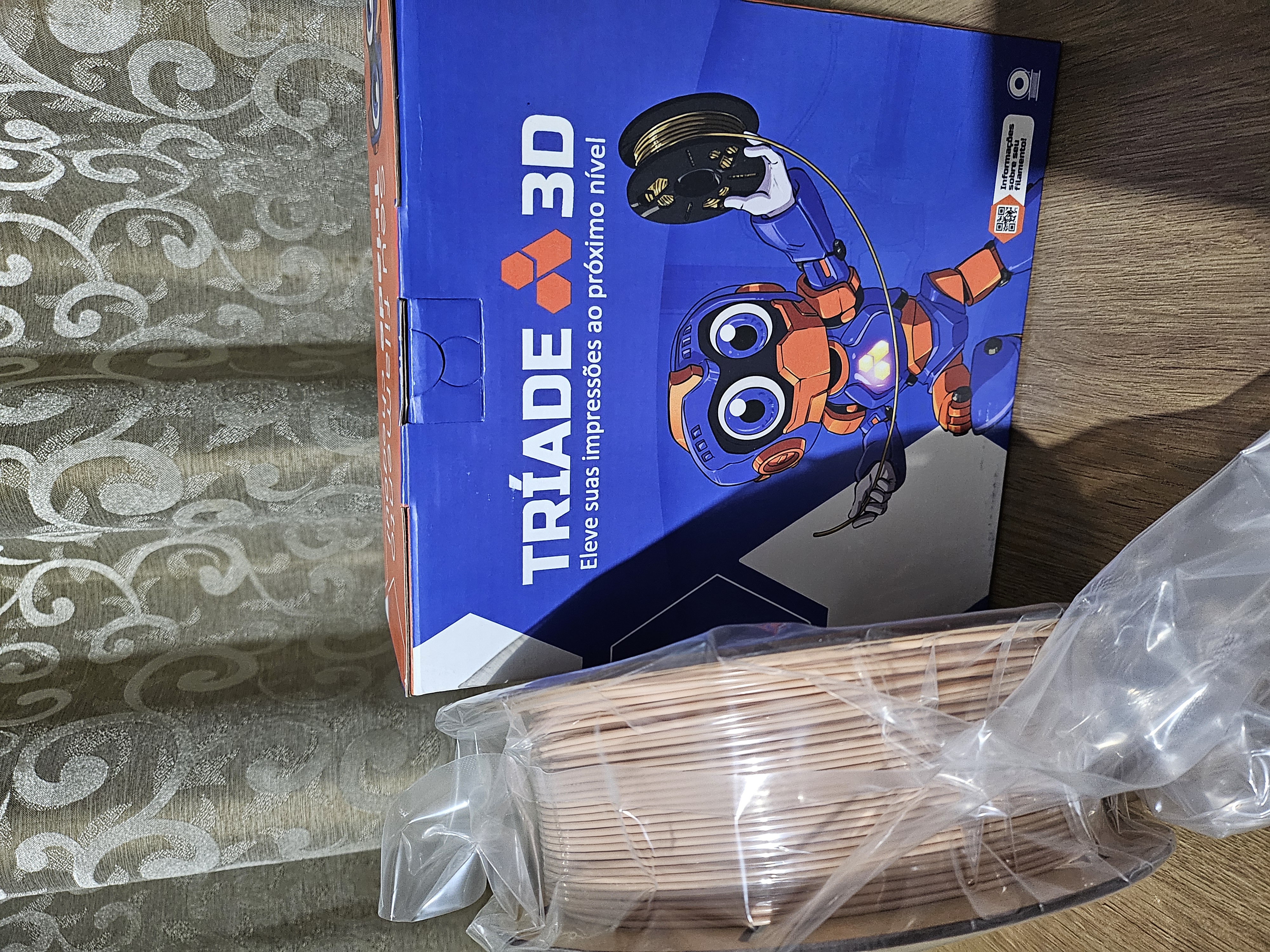 Filamento Triade3D para Impressão 3D Rosa Bebe