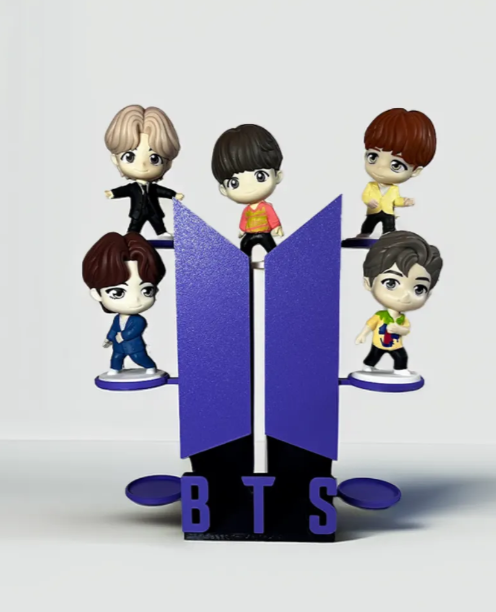 Suporte dos bonecos BTS